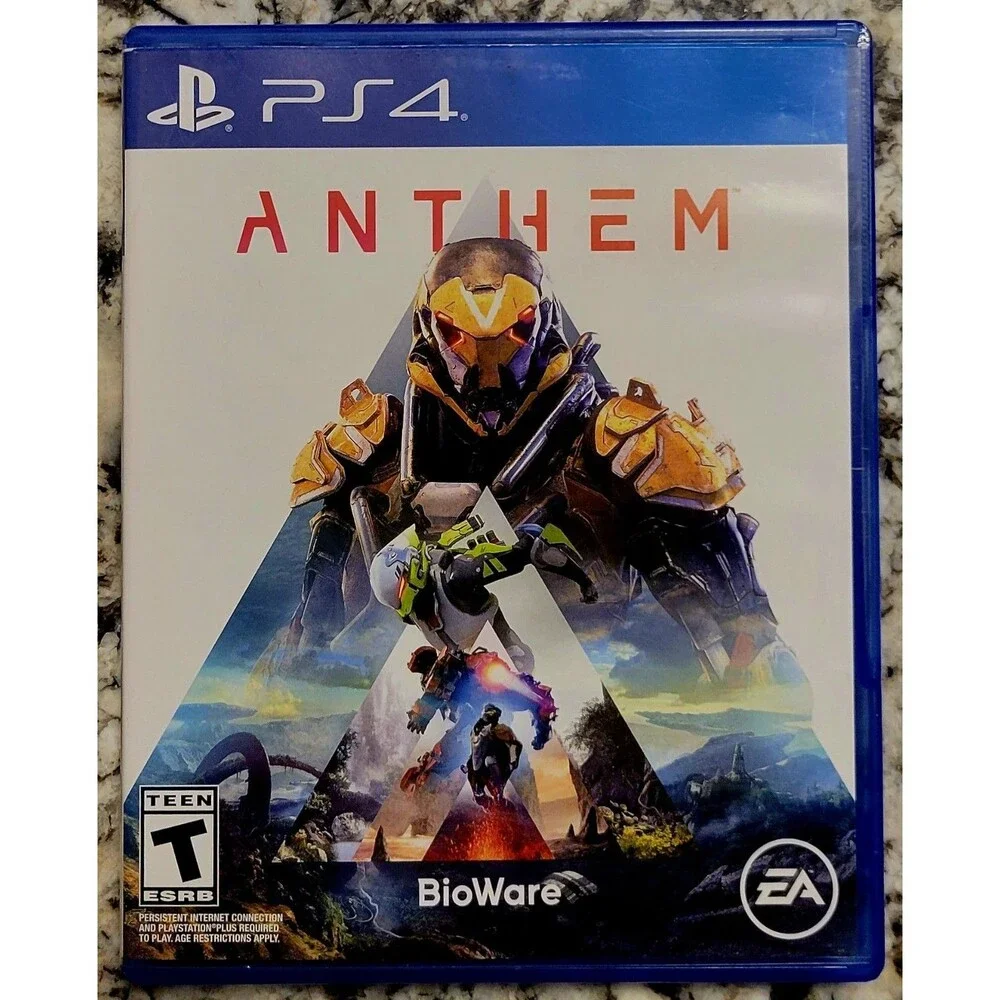 Sony PlayStation 4 PS4: ANTHEM, CIB, CLN DISC, TESTED, VG COND, FAST SHIPPING